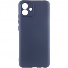 Чехол Silicone Cover Lakshmi Full Camera (AA) для Samsung Galaxy A04 - Синий / Midnight Blue