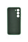 Чохол Silicone Cover Lakshmi Full Camera (AA) для Samsung Galaxy S23 - Зелений / Dark green - фото