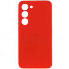 Чехол Silicone Cover Lakshmi Full Camera (AA) для Samsung Galaxy S23 - Красный / Red