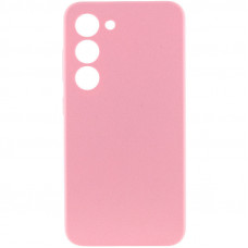 Чехол Silicone Cover Lakshmi Full Camera (AA) для Samsung Galaxy S23 - Розовый / Pink