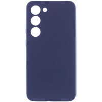 Чохол Silicone Cover Lakshmi Full Camera (AA) для Samsung Galaxy S23 - Синій / Midnight Blue
