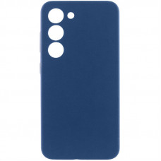 Чехол Silicone Cover Lakshmi Full Camera (AA) для Samsung Galaxy S23 - Синий / Navy Blue