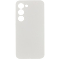 Чехол Silicone Cover Lakshmi Full Camera (AA) для Samsung Galaxy S23 - Белый / White