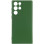 Чехол Silicone Cover Lakshmi Full Camera (AA) для Samsung Galaxy S23 Ultra - Зеленый / Dark green