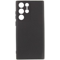 Чехол Silicone Cover Lakshmi Full Camera (AA) для Samsung Galaxy S23 Ultra - Черный / Black