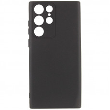 Чохол Silicone Cover Lakshmi Full Camera (AA) для Samsung Galaxy S23 Ultra - Чорний / Black