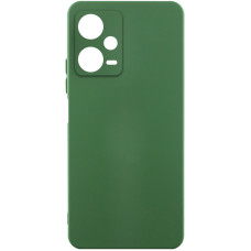 Чохол Silicone Cover Lakshmi Full Camera (AA) для Xiaomi Redmi Note 12 Pro 5G - Зелений / Dark green