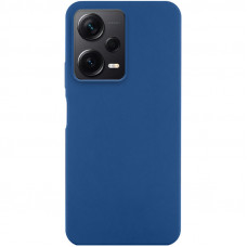 Чехол Silicone Cover Lakshmi Full Camera (AA) для Xiaomi Redmi Note 12 Pro 5G - Синий / Navy Blue