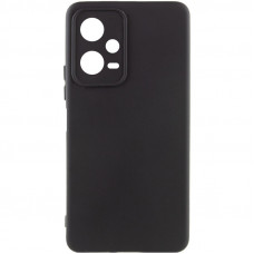 Чехол Silicone Cover Lakshmi Full Camera (AA) для Xiaomi Redmi Note 12 Pro 5G - Черный / Black