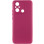 Чохол Silicone Cover Lakshmi Full Camera (AA) для Xiaomi Redmi 12C / Poco C55 - Бордовий / Marsala