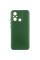 Чохол Silicone Cover Lakshmi Full Camera (AA) для Xiaomi Redmi 12C / Poco C55 - Зелений / Dark green - фото