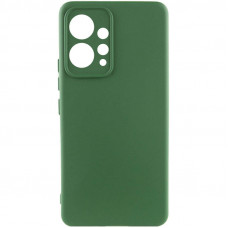 Чохол Silicone Cover Lakshmi Full Camera (AA) для Xiaomi Redmi Note 12 4G - Зелений / Dark green