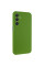 Чохол Silicone Cover Lakshmi Full Camera (AA) для Samsung Galaxy A24 4G - Зелений / Dark green - фото