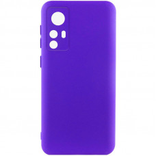 Чехол Silicone Cover Lakshmi Full Camera (AA) для Xiaomi Redmi Note 12S - Синий / Iris