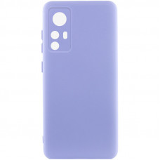 Чехол Silicone Cover Lakshmi Full Camera (AA) для Xiaomi Redmi Note 12S - Сиреневый / Dasheen