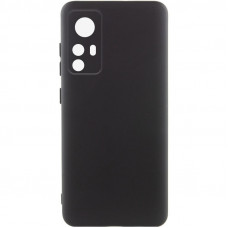 Чехол Silicone Cover Lakshmi Full Camera (AA) для Xiaomi Redmi Note 12S - Черный / Black