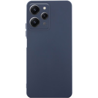 Чехол Silicone Cover Lakshmi Full Camera (AA) для Xiaomi Redmi 12 - Синий / Midnight Blue