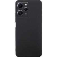 Чохол Silicone Cover Lakshmi Full Camera (AA) для Xiaomi Redmi 12 - Чорний / Black