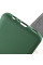 Чехол Silicone Cover Lakshmi Full Camera (AA) для Samsung Galaxy A05 - Зеленый / Dark green - фото