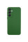 Чохол Silicone Cover Lakshmi Full Camera (AA) для Samsung Galaxy S24 - Зелений / Dark green - фото