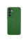Чохол Silicone Cover Lakshmi Full Camera (AA) для Samsung Galaxy S24+ - Зелений / Dark green - фото