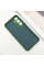 Чохол Silicone Cover Lakshmi Full Camera (AA) для Samsung Galaxy S24+ - Зелений / Dark green - фото