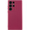 Чехол Silicone Cover Lakshmi Full Camera (AA) для Samsung Galaxy S24 Ultra - Бордовый / Marsala