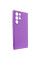 Чехол Silicone Cover Lakshmi Full Camera (AA) для Samsung Galaxy S24 Ultra - Фиолетовый / Purple - фото