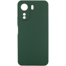 Чохол Silicone Cover Lakshmi Full Camera (AA) для Xiaomi Redmi 13C / Poco C65 - Зелений / Dark green