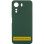 Чехол Silicone Cover Lakshmi Full Camera (AA) для Xiaomi Redmi 13C / Poco C65 - Зеленый / Dark green