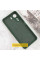 Чохол Silicone Cover Lakshmi Full Camera (AA) для Xiaomi Redmi 13C / Poco C65 - Зелений / Dark green - фото