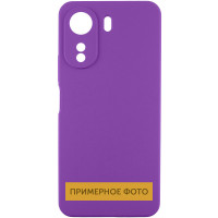 Чохол Silicone Cover Lakshmi Full Camera (AA) для Xiaomi Redmi 13C / Poco C65 - Фіолетовий / Purple