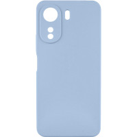 Чохол Silicone Cover Lakshmi Full Camera (AA) для Xiaomi Redmi 13C / Poco C65 - Блакитний / Sky Blue