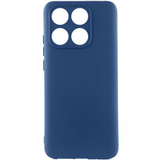 Чохол Silicone Cover Lakshmi Full Camera (AA) для Xiaomi 14 - Синій / Navy Blue