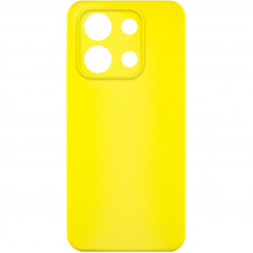 Чохол Silicone Cover Lakshmi Full Camera (AA) для Xiaomi Redmi Note 13 4G - Жовтий / Flash