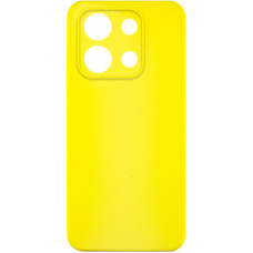 Чохол Silicone Cover Lakshmi Full Camera (AA) для Xiaomi Redmi Note 13 4G - Жовтий / Flash