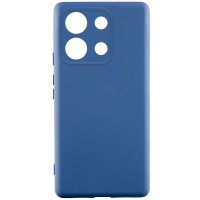 Чехол Silicone Cover Lakshmi Full Camera (AA) для Xiaomi Poco X6 Pro - Синий / Navy Blue