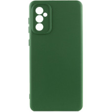 Чохол Silicone Cover Lakshmi Full Camera (AA) для Samsung Galaxy A55 - Зелений / Dark green