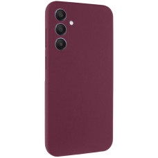 Чохол Silicone Cover Lakshmi Full Camera (AA) для Samsung Galaxy A35 - Бордовий / Marsala