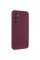 Чохол Silicone Cover Lakshmi Full Camera (AA) для Samsung Galaxy A35 - Бордовий / Marsala - фото