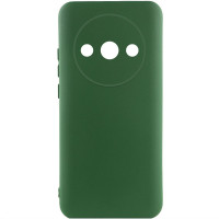 Чохол Silicone Cover Lakshmi Full Camera (AA) для Xiaomi Redmi A3 - Зелений / Dark green