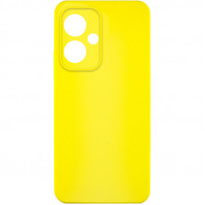 Чехол Silicone Cover Lakshmi Full Camera (AA) для Xiaomi Redmi 13 4G / Poco M6 4G - Желтый / Flash