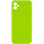 Чехол Silicone Cover Lakshmi Full Camera (AA) для Samsung Galaxy A06 - Салатовый / Neon green