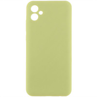 Чехол Silicone Cover Lakshmi Full Camera (AA) для Samsung Galaxy A06 - Желтый / Mellow Yellow