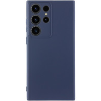 Чехол Silicone Cover Lakshmi Full Camera (AA) для Samsung Galaxy S25 Ultra - Синий / Midnight Blue