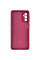 Чехол Silicone Cover Lakshmi Full Camera (AA) для Samsung Galaxy A36 5G - Бордовый / Marsala - фото