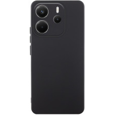 Чехол Silicone Cover Lakshmi Full Camera (AA) для Xiaomi Redmi Note 14 4G (Int. version) - Черный / Black