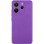 Чехол Silicone Cover Lakshmi Full Camera (AA) для Xiaomi Redmi Note 14 4G (Int. version) - Фиолетовый / Purple