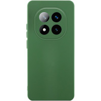 Custodia Silicone Cover Lakshmi Full Camera (AA) per Xiaomi Poco X7 - Verde / Dark green