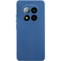Чохол Silicone Cover Lakshmi Full Camera (AA) для Xiaomi Redmi Note 14 Pro 4G/5G - Синій / Navy Blue